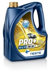 Kampaania! Neste Pro+ W LL-III 5W-30 4L+1L komplekt цена и информация | Моторные масла | hansapost.ee