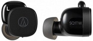 Audio Technica ATH-SQ1TW Truly Wireless In-Ear Black hind ja info | Audio Technica Heli- ja videoseadmed, klaviatuurid ja hiired | hansapost.ee
