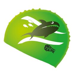 Детская шапочка для плавания BECO Sealife, зеленая цена и информация | Шапки для плавания | hansapost.ee