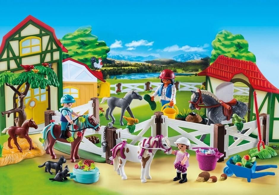 9262 PLAYMOBIL® Advendikalender Taluloomad цена и информация | Mänguasjad poistele | hansapost.ee