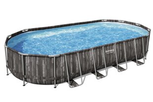 Каркасный бассейн с фильтром Bestway Power Steel, 732 x 366 x 122 см цена и информация | Бассейны | hansapost.ee