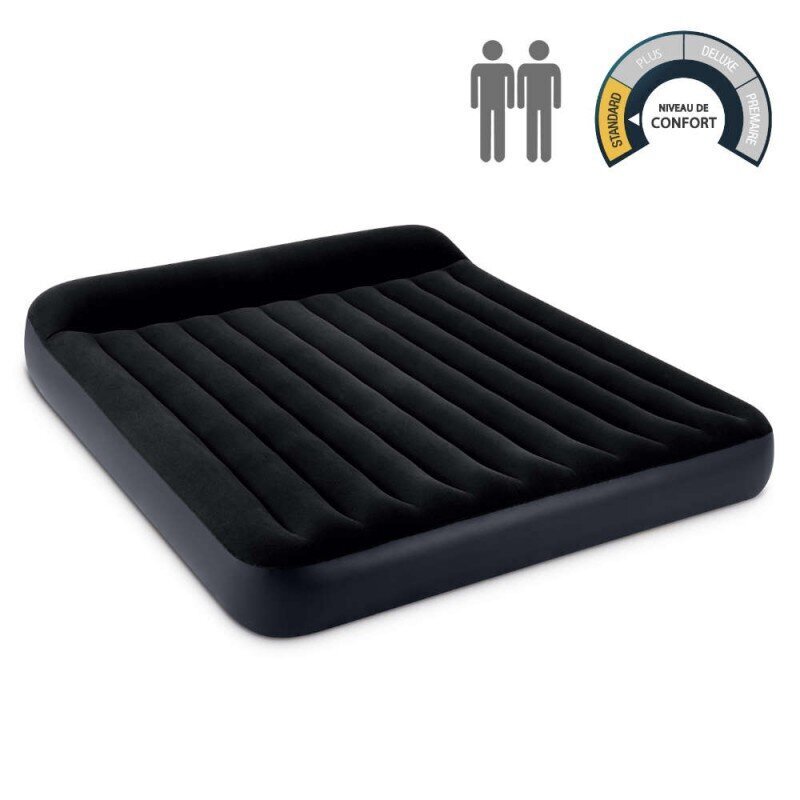 Täispuhutav madrats Intex King Dura-Beam Pillow Rest Classic, 183х203х25 cm цена и информация | Täispuhutavad madratsid ja mööbel | hansapost.ee