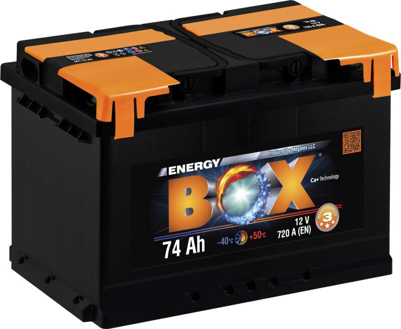 Aku Energy Box 74Ah 720A EN 12V цена и информация | Autoakud | hansapost.ee