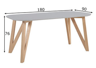 Стол 180x90 см цена и информация | Кухонные и обеденные столы | hansapost.ee