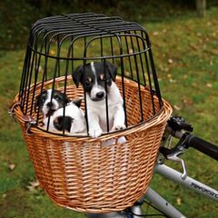 Сумка Trixie для перевозки животных на велосипеде, черно-коричневая цена и информация | Переноски, сумки | hansapost.ee