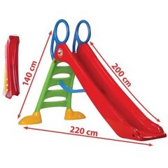 Liumägi 2 m, punane hind ja info | Liumäed ja Pikleri kolmnurgad lastele | hansapost.ee