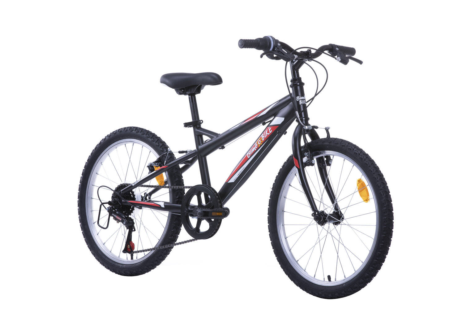 Laste jalgratas Bimbo Bike MTB 20" Boy, must цена и информация | Jalgrattad | hansapost.ee