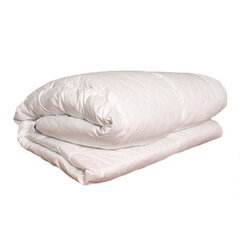 Одеяло из хлопка с наполнителем из утиного пуха и пера, 200x200 см цена и информация | Одеяла | hansapost.ee