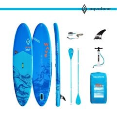 Надувная серфинговая доска Paddle Board w/ Accessories Aquatone Wave Plus 11.0 цена и информация | SUP доски, водные лыжи, водные аттракционы | hansapost.ee