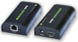 HDMI pikendus Techly Over IP Cat5e/6/6a/7 1080p kuni 120m цена и информация | USB adapterid ja jagajad | hansapost.ee