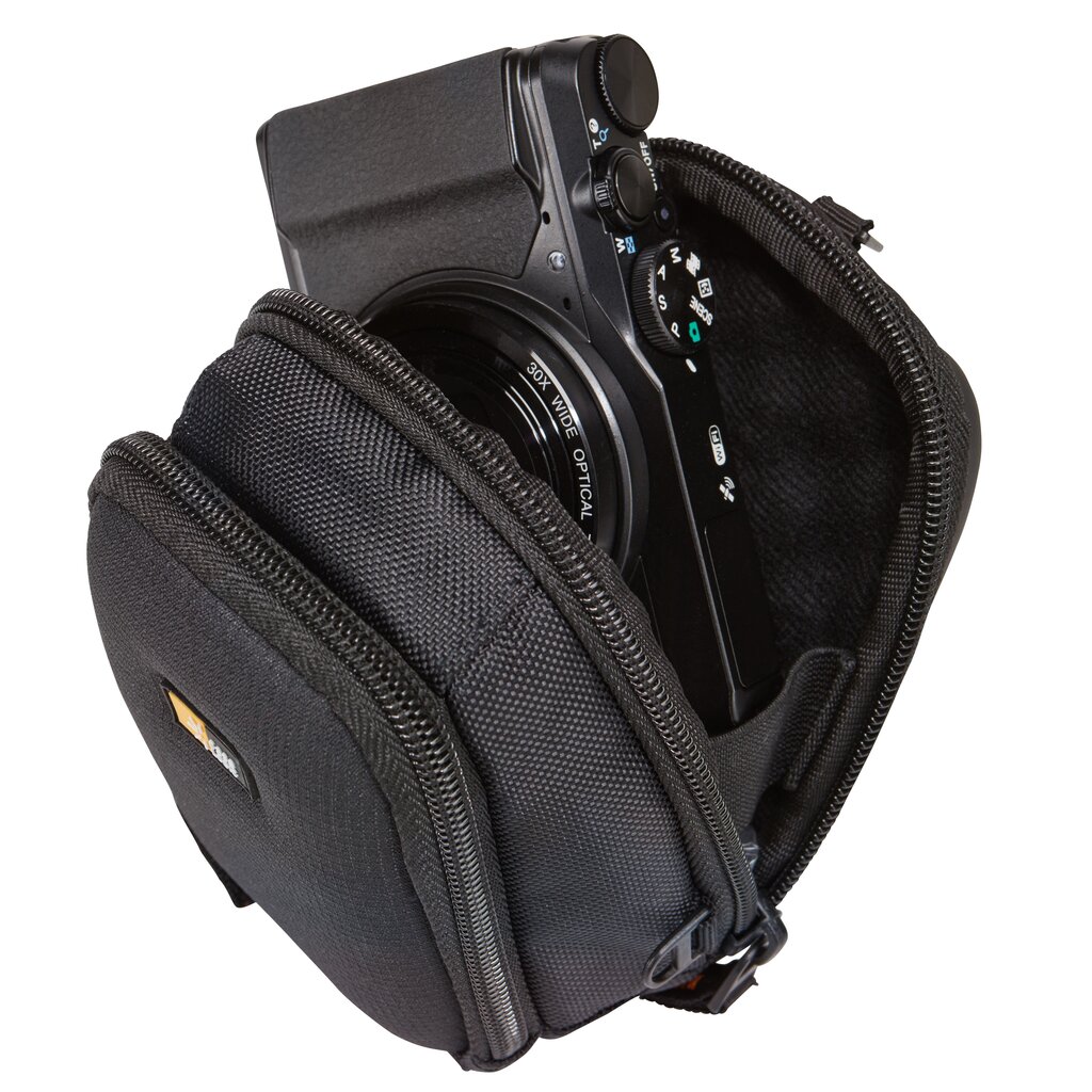 Case Logic M Camera Case P&S SLDC-202, must цена и информация | Fotoaparaatide kotid ja vutlarid | hansapost.ee
