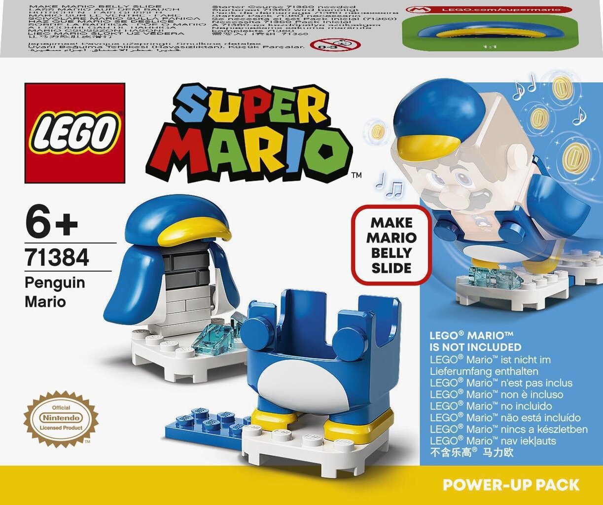 71384 LEGO® Super Mario Марио пакет мощности Пингвин цена | hansapost.ee