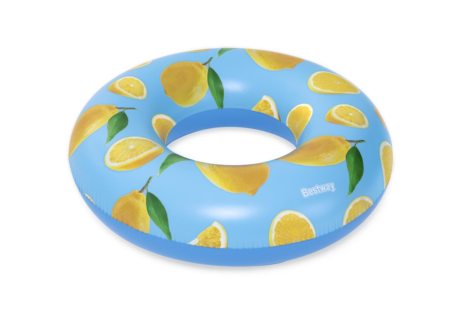 Ujumisrõngas Bestway Scentsational Lemon, 119 cm цена и информация | Täispuhutavad veemänguasjad ja ujumistarbed | hansapost.ee