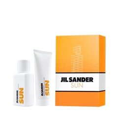 Komplekt Jil Sander Sun Women: EDT naistele 75 ml + dušigeel-šampoon 75 ml hind ja info | Parfüümid naistele | hansapost.ee