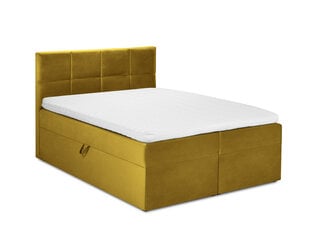Voodi Mazzini Beds Mimicry 140x200 cm, kollane hind ja info | Voodid | hansapost.ee