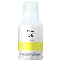 Бутылка чернил Canon GI-56Y 4432C001 GI56Y, цвет желтый цена и информация | Картриджи для струйных принтеров | hansapost.ee