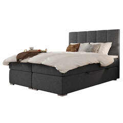 Кровать Selsey Erlar 160x200 см, темно-серая цена и информация | Кровати | hansapost.ee