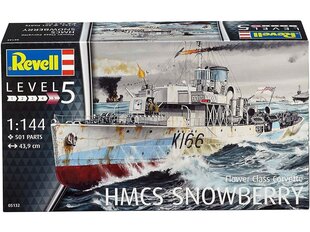 Сборная пластиковая модель Revell - Flower Class Corvette HMCS Snowberry, 1/144, 05132 цена и информация | Revell Товары для детей и младенцев | hansapost.ee