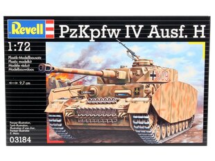 Сборная пластиковая модель Revell - PzKpfw. IV Ausf. H, 1/72, 03184 цена и информация | Конструкторы и кубики | hansapost.ee