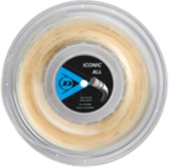 Strings for tennis Dunlop Iconic All 17G/1,25mm/200M Natural цена и информация | Товары для большого тенниса | hansapost.ee