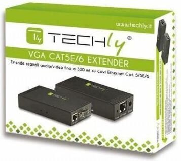 Repiiter VGA Techly UTP 1x1 hind ja info | USB adapterid ja jagajad | hansapost.ee