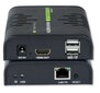 Pikendus KVM Techly HDMI+USB Cat5e/6 kuni 120m hind ja info | Juhtmed ja kaablid | hansapost.ee