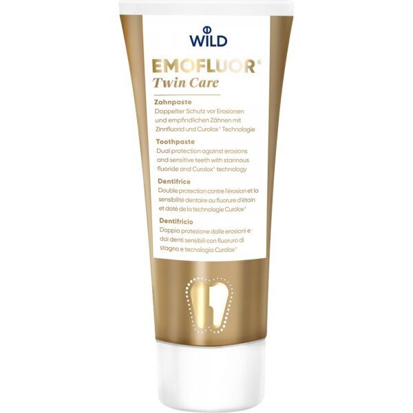 Hambapasta tundlikele hammastele Dr. Wild Twin Care, 75ml hind ja info | Hambaharjad, hampapastad ja suuloputusvedelikud | hansapost.ee