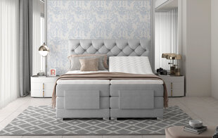 Электрическая кровать NORE Clover 18, 160x200, серая цена и информация | Кровати | hansapost.ee