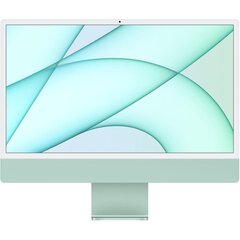 Apple iMac 24” M1 8/256ГБ Green SWE MGPH3KS/A цена и информация | Стационарные компьютеры | hansapost.ee