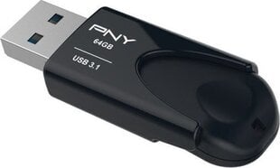 PNY FD64GATT431KK-EF цена и информация | USB накопители | hansapost.ee