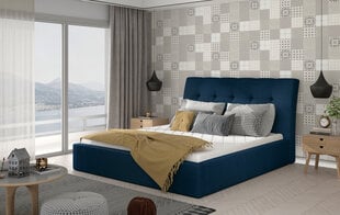 Кровать NORE Inge 12, 140x200 см, синяя цена и информация | Кровати | hansapost.ee