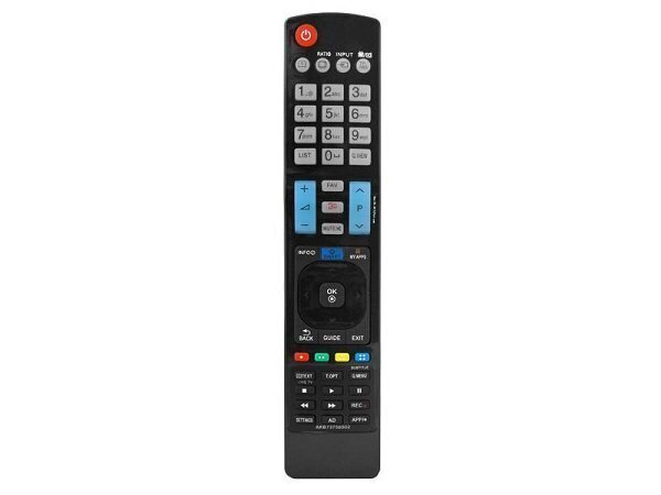 HQ LXP6502 TV remote control LG AKB73756502 Black цена и информация | Nutitelerite lisatarvikud | hansapost.ee