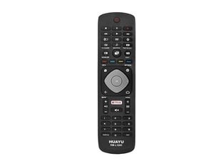 ТВ пульт PHILIPS LCD NETFLIX 3D RM-L1285 HQ LXP1285, черный цена и информация | Аксессуары для телевизоров и Smart TV | hansapost.ee