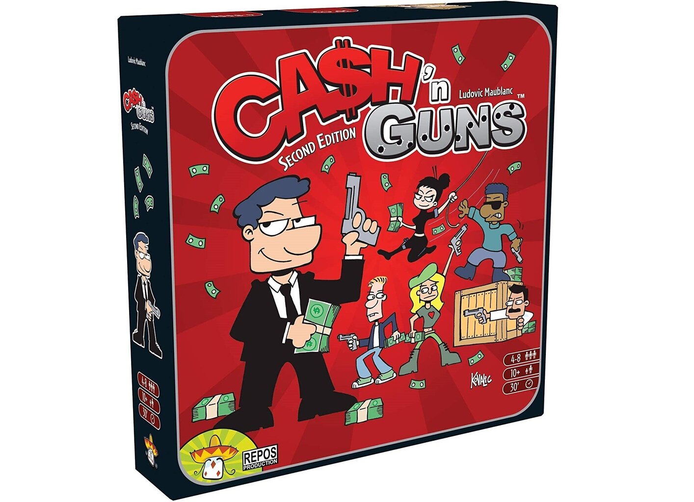 Lauamäng Cash'n Guns, 2nd Edition (UK) hind ja info | Lauamängud ja mõistatused perele | hansapost.ee