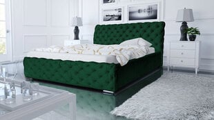 Кровать Lira 140x200 см, зеленая цена и информация | Кровати | hansapost.ee