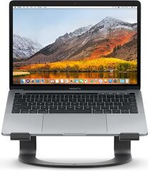 Twelve South Curve, MacBookile, mattmust, lauaarvuti alus sülearvutitele hind ja info | Sülearvuti tarvikud | hansapost.ee