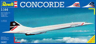 Revell - Concorde "British Airways", 1/144, 04257 цена и информация | Конструкторы и кубики | hansapost.ee