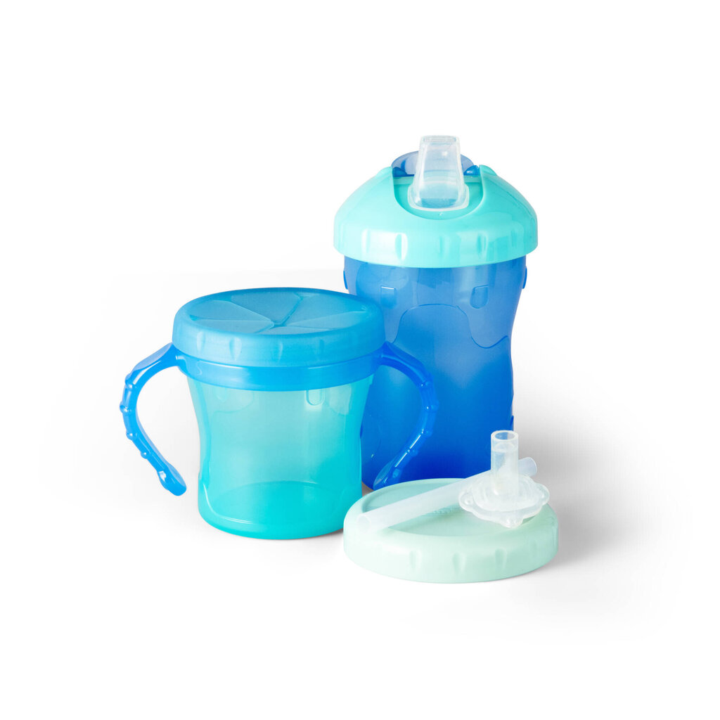 Tasside komplekt jookidele ja suupistetele Bambino Snack, sip & store kit! hind ja info | Laste taldrikud, kausid ja söögiriistad | hansapost.ee