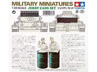 Конструктор Tamiya - Military Miniatures Jerry Can Set, 1/35, 35026 цена и информация | Игрушки для мальчиков | hansapost.ee