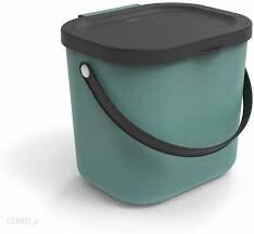 Коробка для сортировки мусора Rotho Albula, 6 л, зеленая цена и информация | Мусорные баки | hansapost.ee