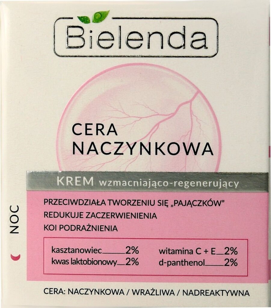 Näokreem Bielenda Capillary Skin 50 ml цена и информация | Näokreemid | hansapost.ee