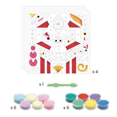 Värvilised liivad - Meretuled (pimedas helendavad), DJECO DJ08679 hind ja info | Arendavad laste mänguasjad | hansapost.ee
