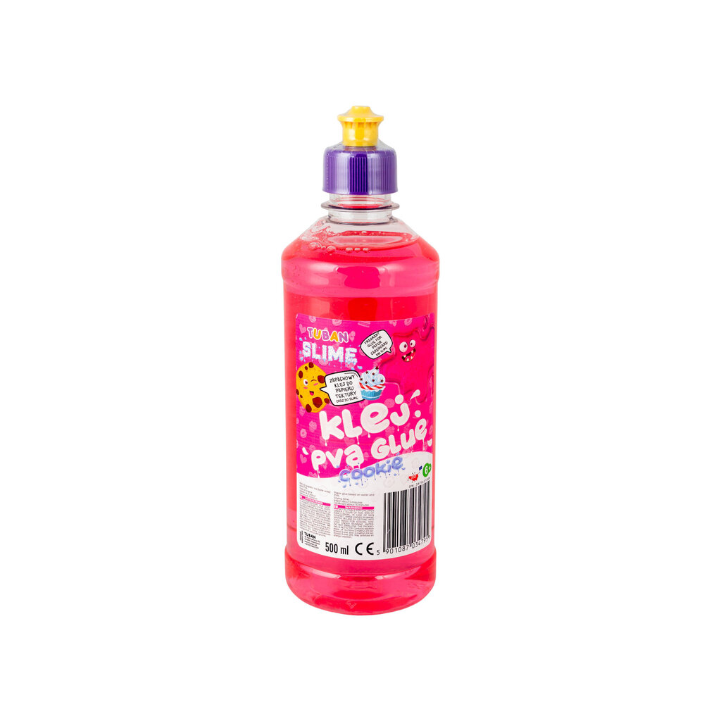 PVA Liim - Küpsiselõhnaline roosa - 500 ml, Tuban TU3479 hind ja info | Kunstitarbed, voolimise tarvikud | hansapost.ee