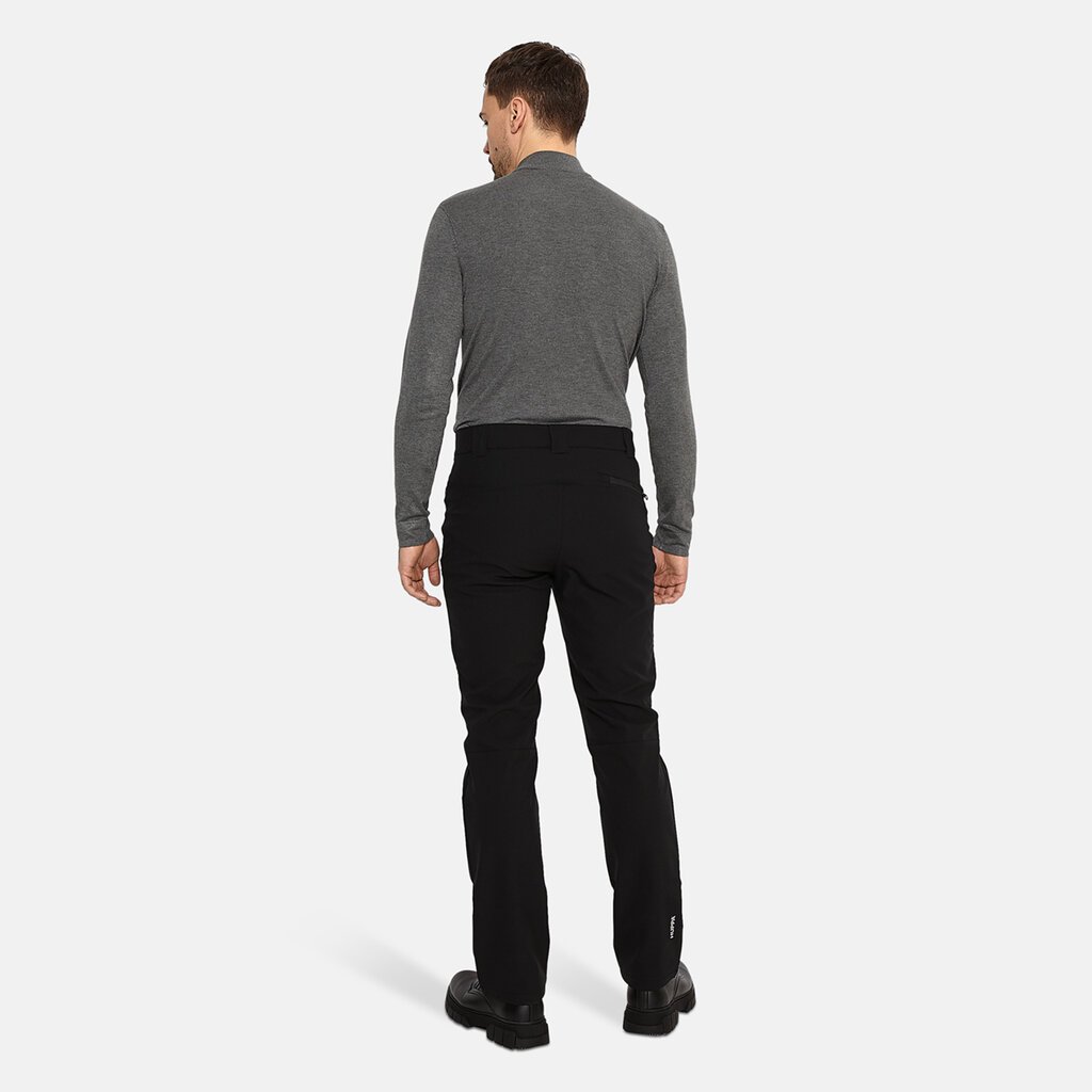 Huppa meeste softshell püksid AIBO, must hind ja info | Püksid meestele | hansapost.ee