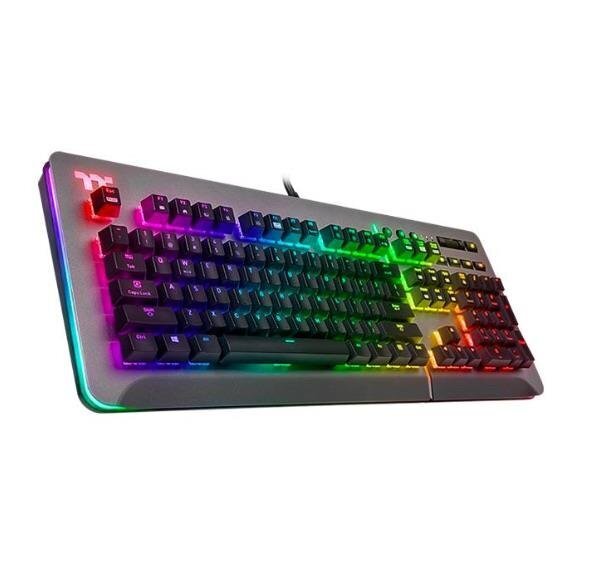 Klaviatuur Thermaltake Level 20 RGB Titanium Cherry MX цена и информация | Klaviatuurid | hansapost.ee