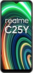 Realme C25Y, 128 GB, Dual SIM, Black цена и информация | Мобильные телефоны | hansapost.ee