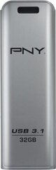 PNY FD32GESTEEL31G-EF цена и информация | USB накопители данных | hansapost.ee