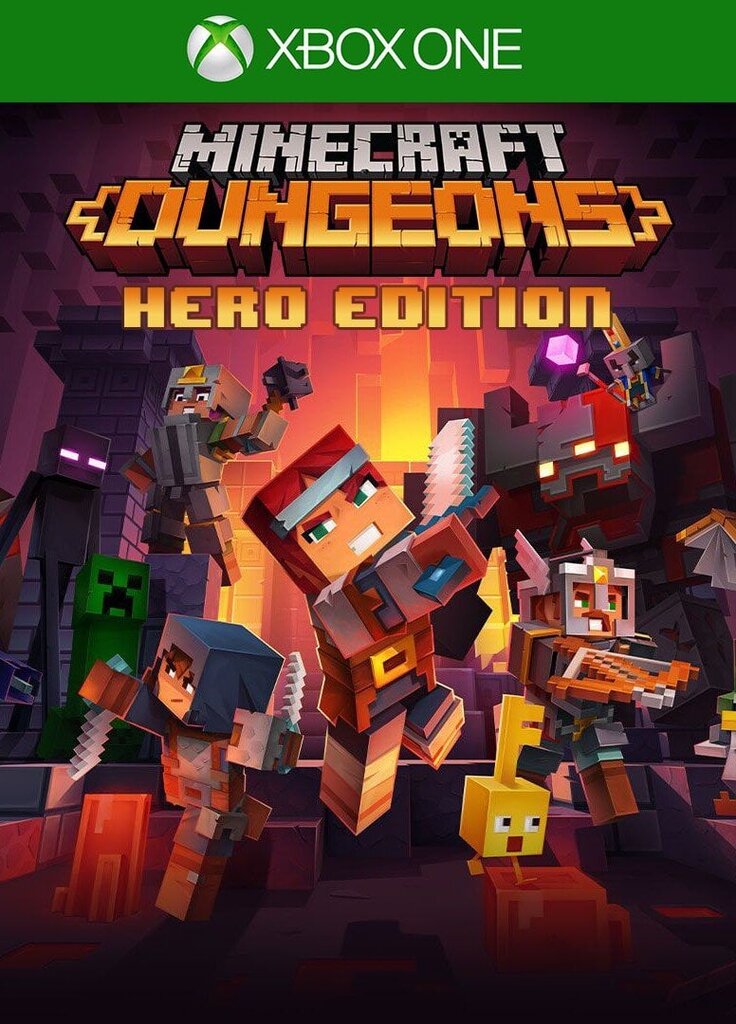 Xbox One mäng Minecraft Dungeons: Hero Edition цена и информация | Konsooli- ja arvutimängud | hansapost.ee