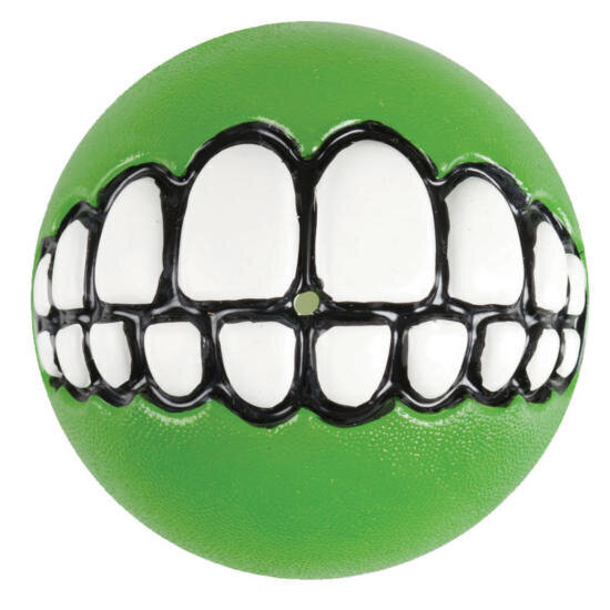 Rogz Grinz Lime roheline pall, 49mm цена и информация | Koerte mänguasjad | hansapost.ee