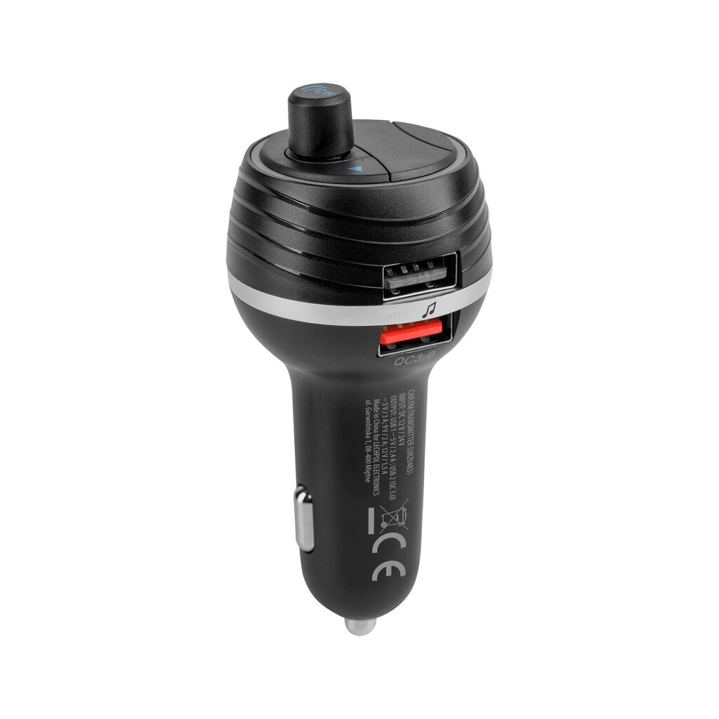 Fm modulaator FM Transmiter Bluetooth 5.0 / MicroSD / 2x USB / LED / Car Charger hind ja info | FM trasmitterid ja modulaatorid | hansapost.ee